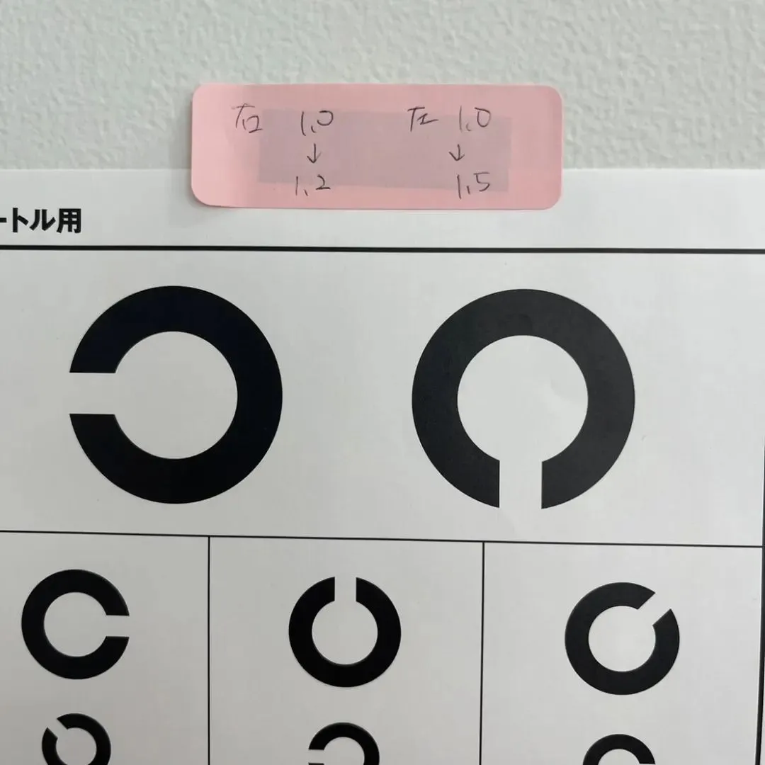 Eye活❣️興味津々でトライ😁